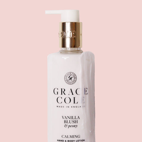 Grace ColeVanilla Blush & Peony Moisturising Hand & Body LotionHand & Body Lotion